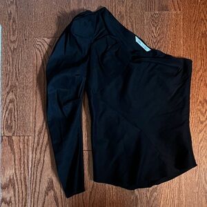 Zara Black Date Night Blouse